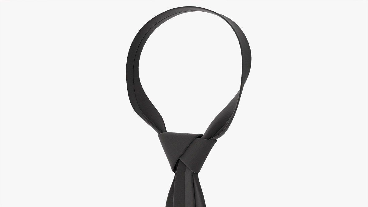 Classic Necktie 03 Black