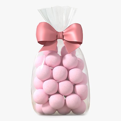 Clear bag bow sweeties 01