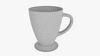 Coffee mug with handle 01