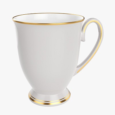 Coffee mug with handle 07