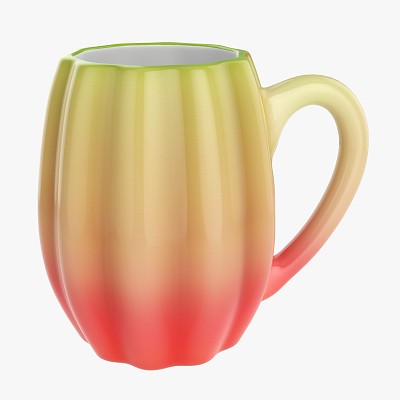 Coffee mug with handle 08