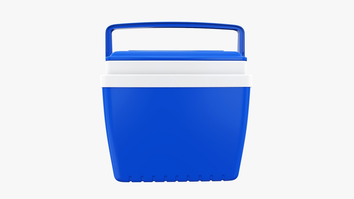 Cooler box with handle