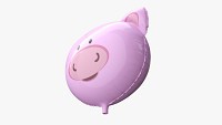 Decoration foil balloon 03 Pig