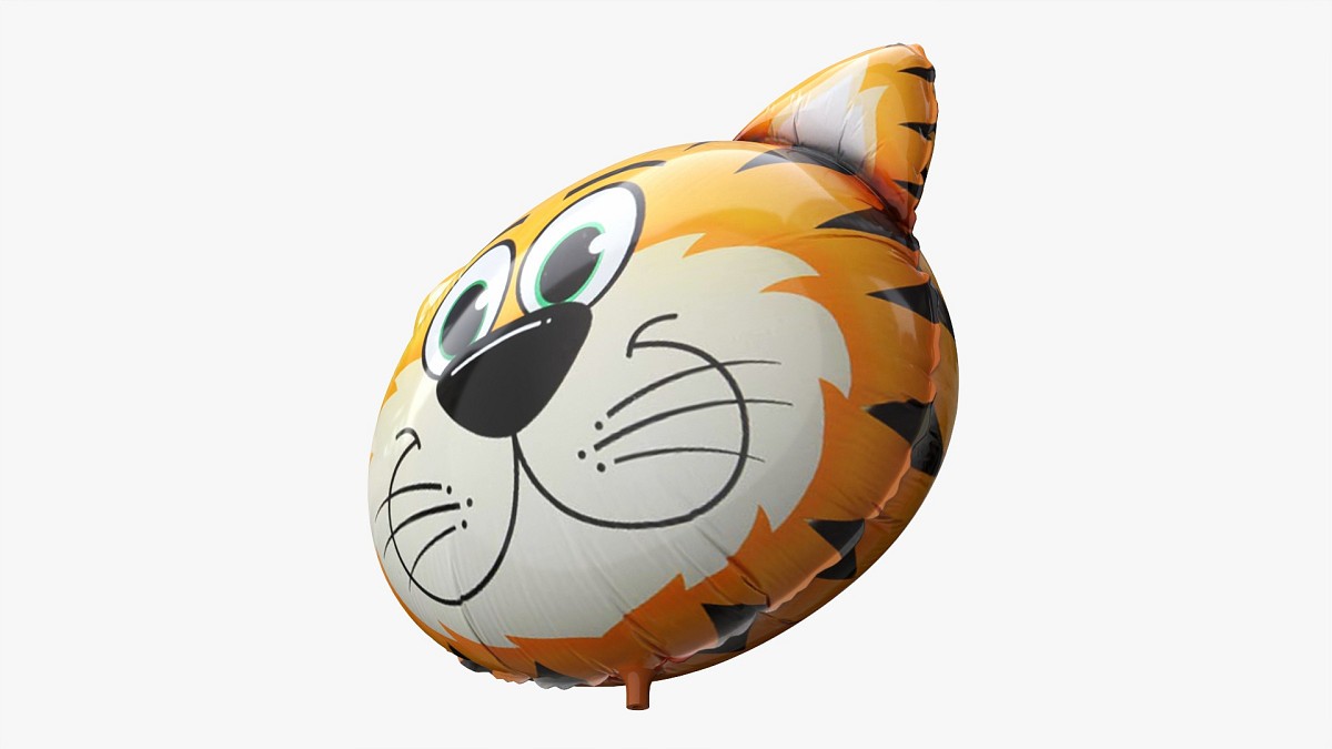Decoration foil balloon 06 Tiger