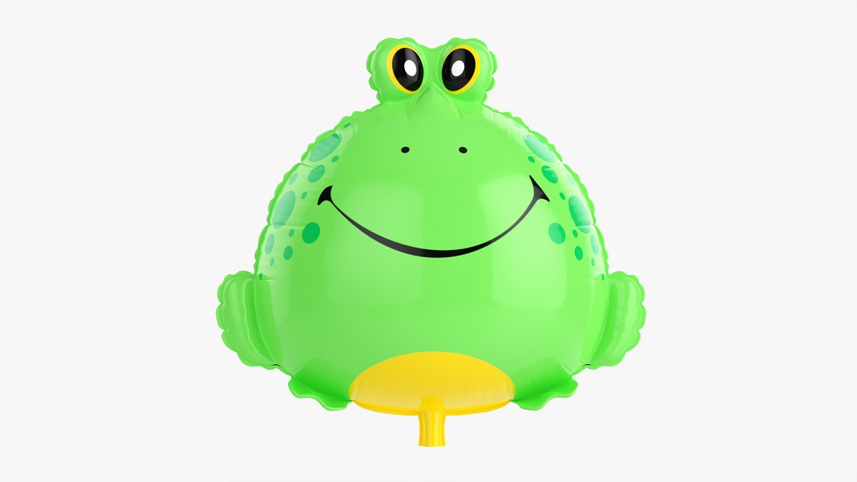 Decoration foil balloon 12 Frog
