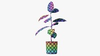 Decorative potted plant 3