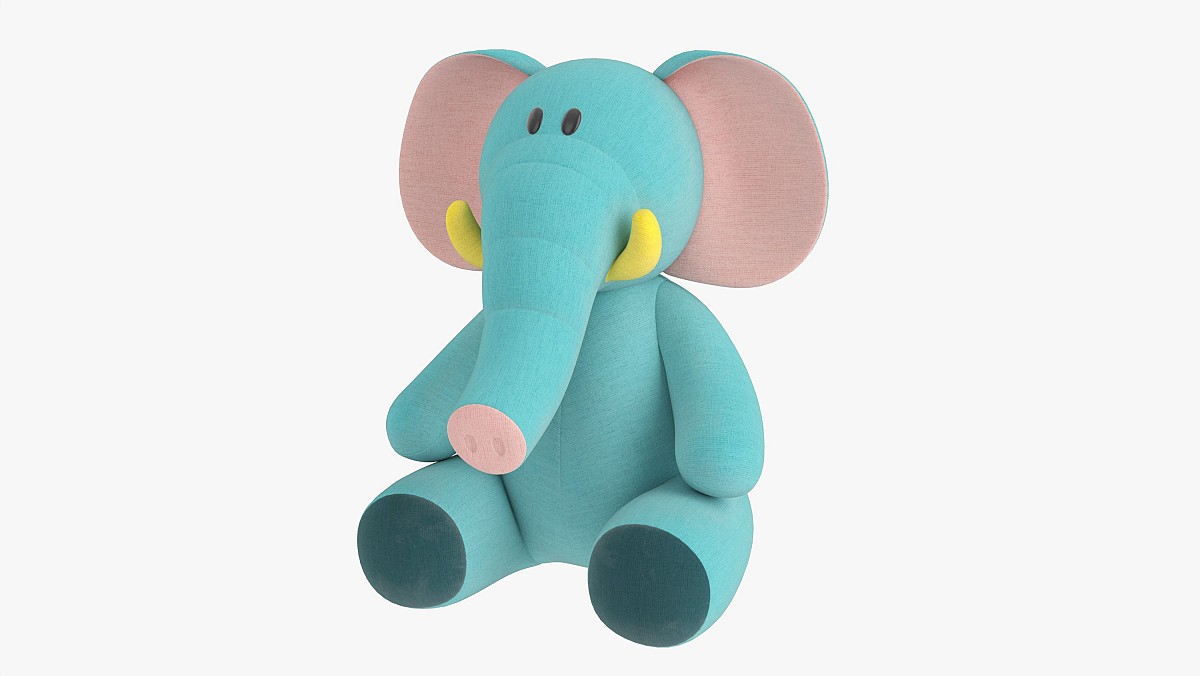 Elephant Soft Toy V2