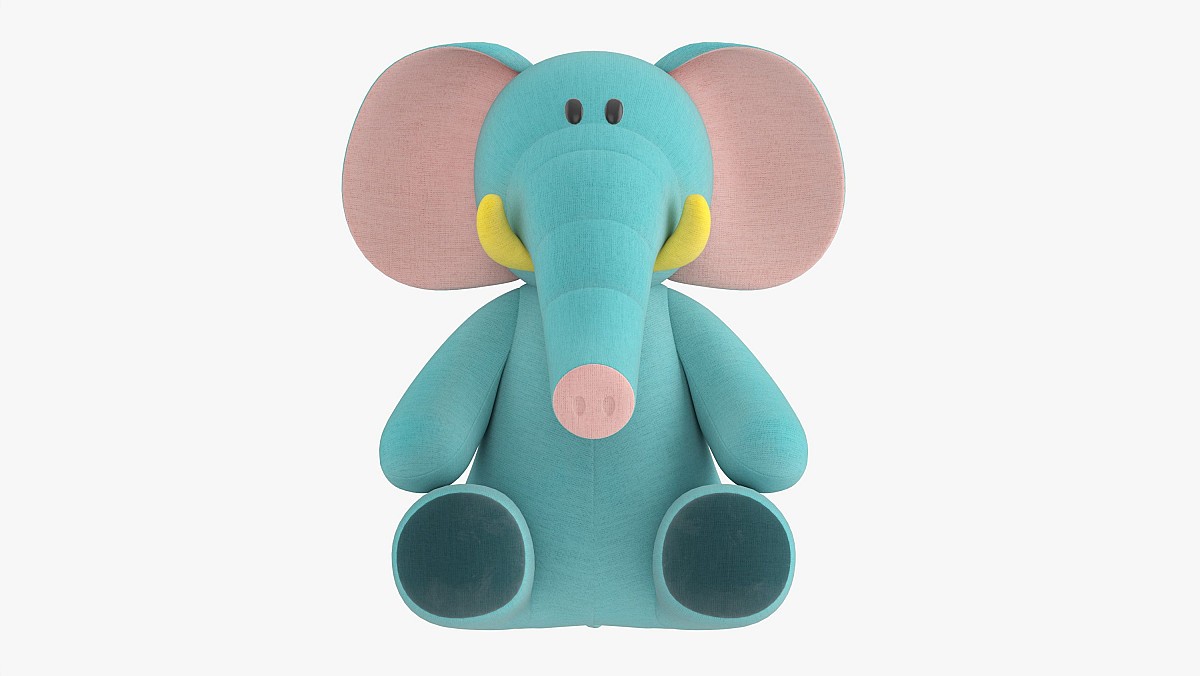Elephant Soft Toy V2