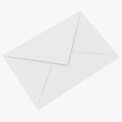 Envelope Mockup 05 White
