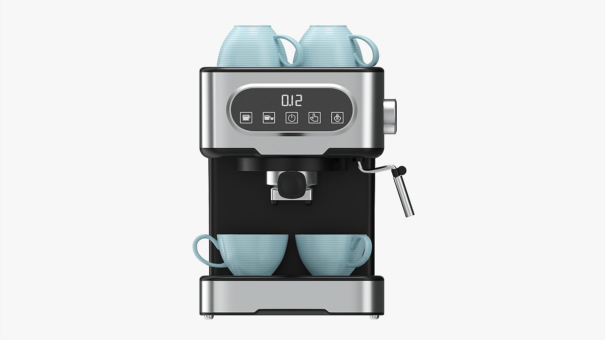 Espresso Coffee Machine With Mug