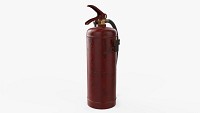 Fire extinguisher сlass A and B 1 dirty