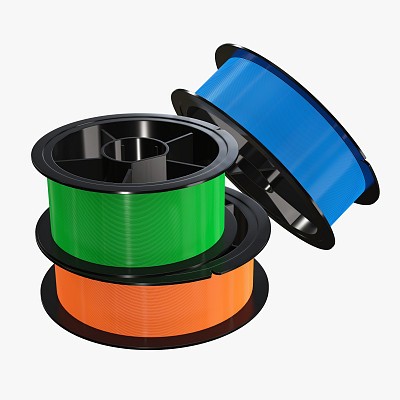 Fishing line with spool