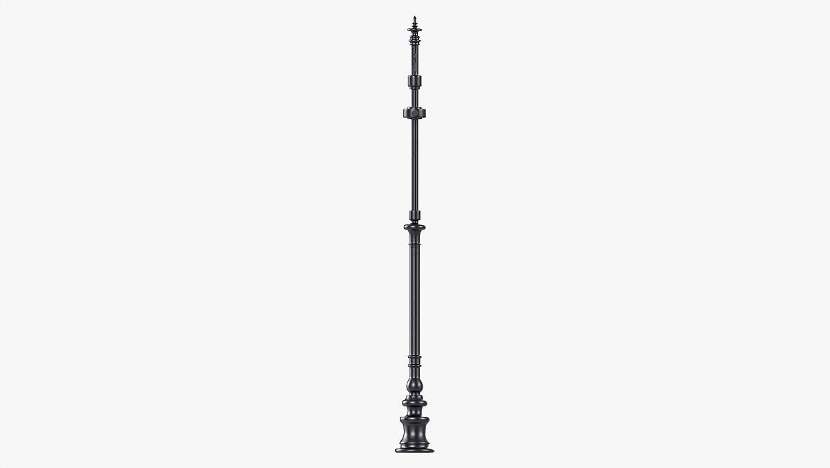 Forged Column With Hanging Board 01