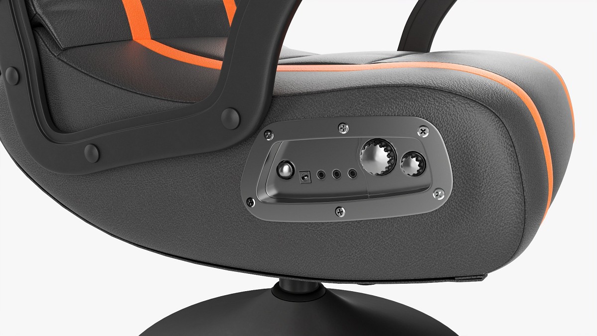 Gaming chair with integrated audio