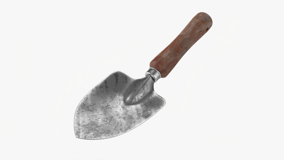 Garden Shovel With Short Handle Dirty