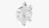 Glass Piggy Money Bank