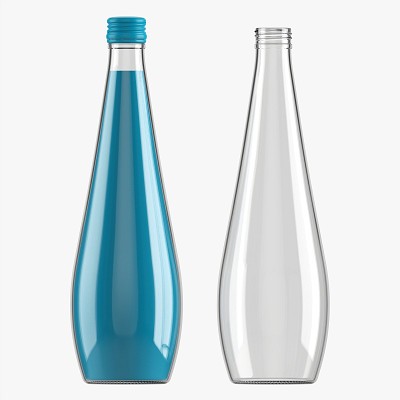 Glass Bottle 01 Mockup