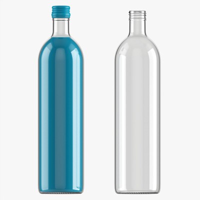 Glass Bottle 04 Mockup