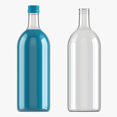 Glass Bottle 05 Mockup