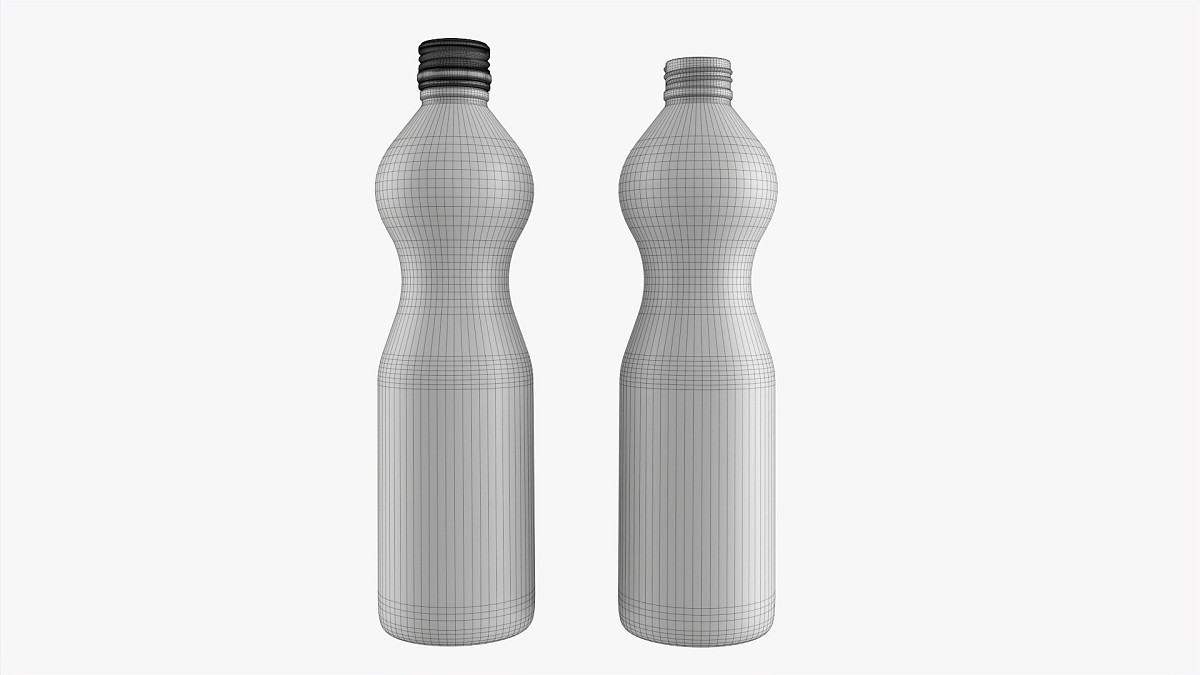 Glass Soda Soft Drink Water Bottle 06