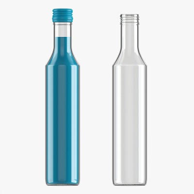 Glass Bottle 07 Mockup