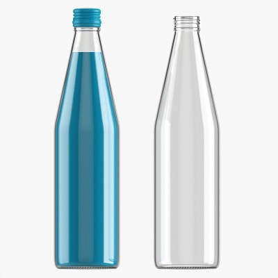 Glass Bottle 09 Mockup