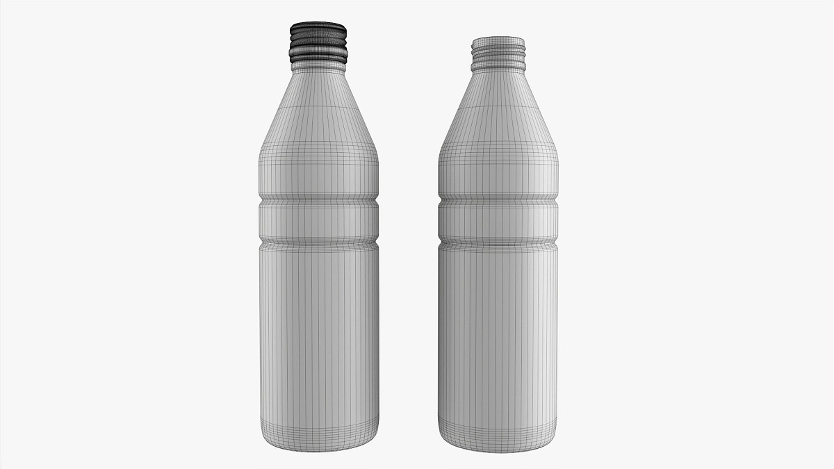 Glass Soda Soft Drink Water Bottle 12