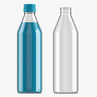 Glass Bottle 14 Mockup
