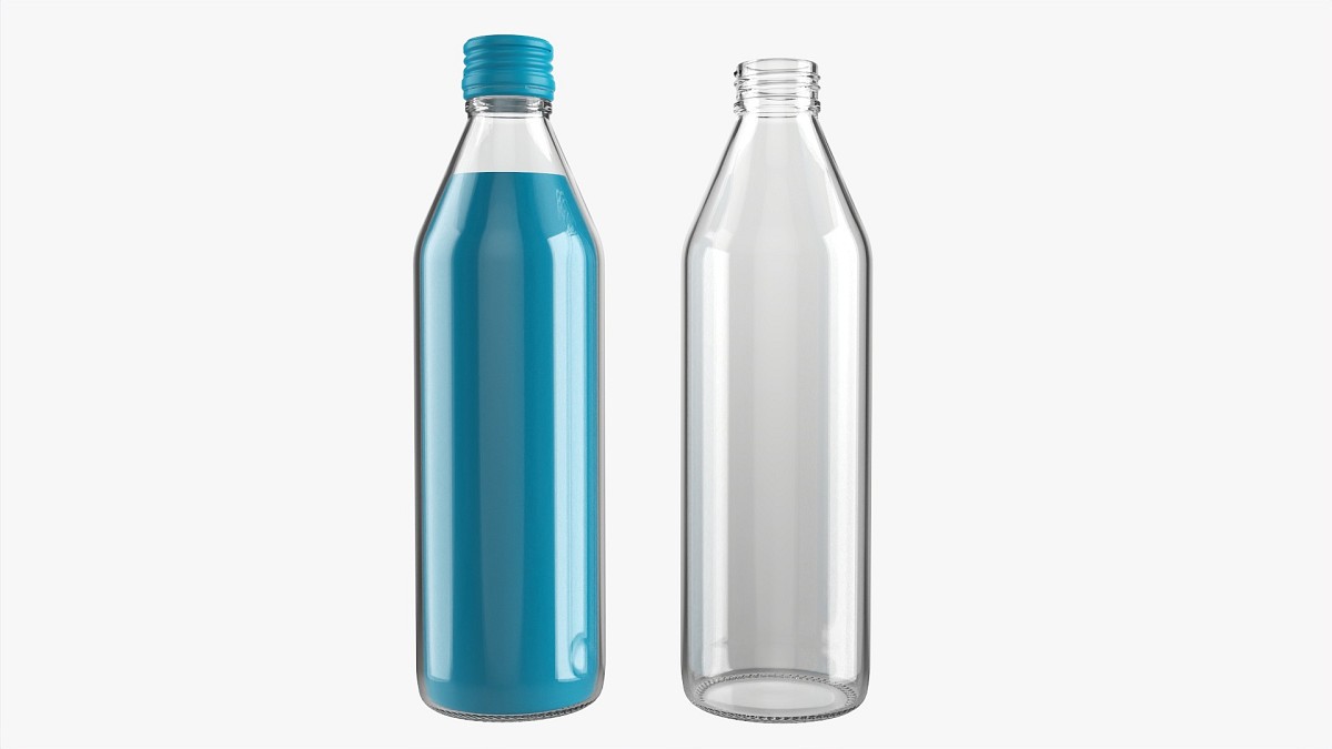 Glass Soda Soft Drink Water Bottle 14
