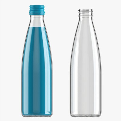 Glass Bottle 16 Mockup