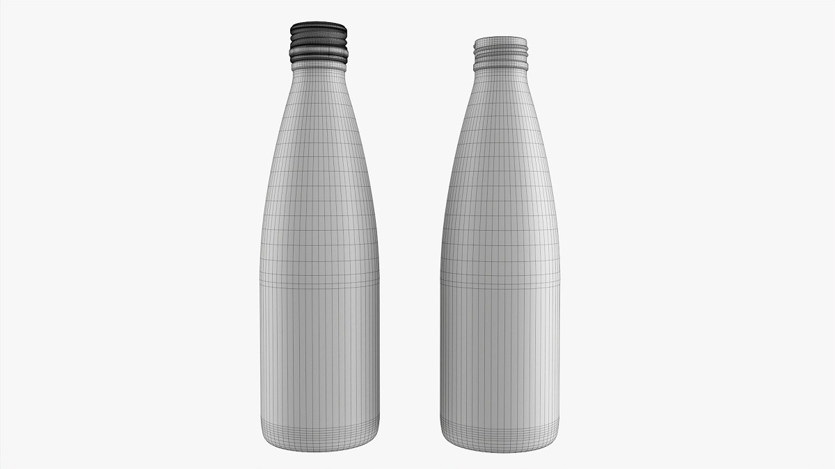 Glass Soda Soft Drink Water Bottle 16