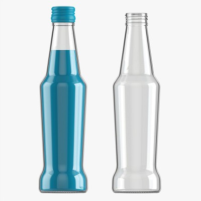 Glass Bottle 17 Mockup