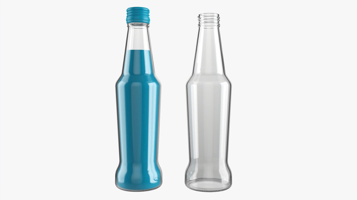 Glass Soda Soft Drink Water Bottle 17