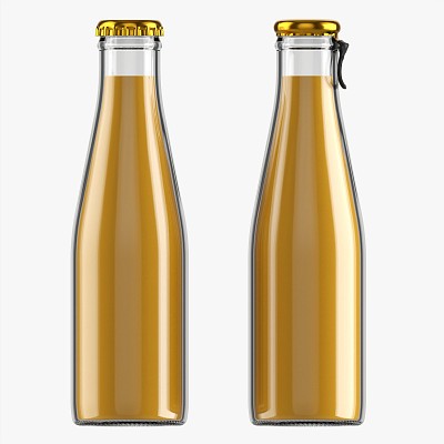 Glass Bottle 30 Mockup