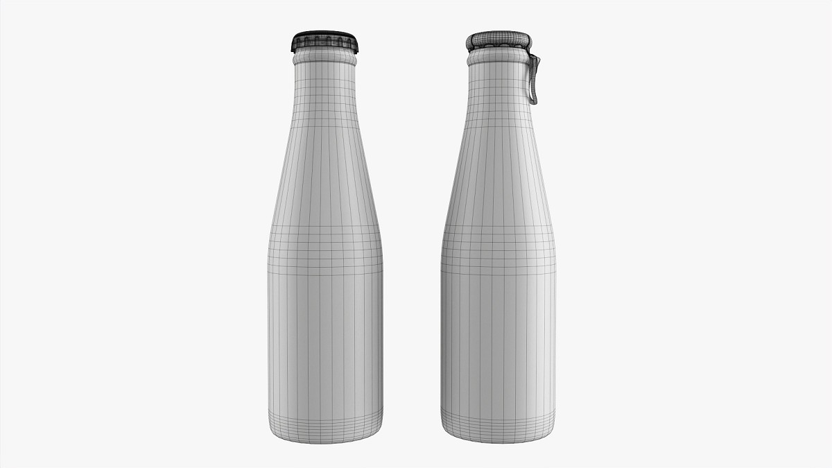 Glass Soda Soft Drink Water Bottle 30