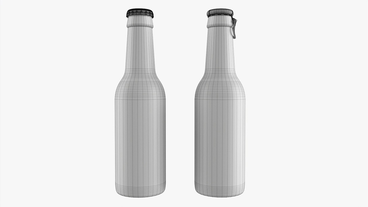 Glass Soda Soft Drink Water Bottle 33