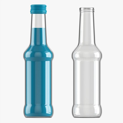 Glass Bottle 38 Mockup