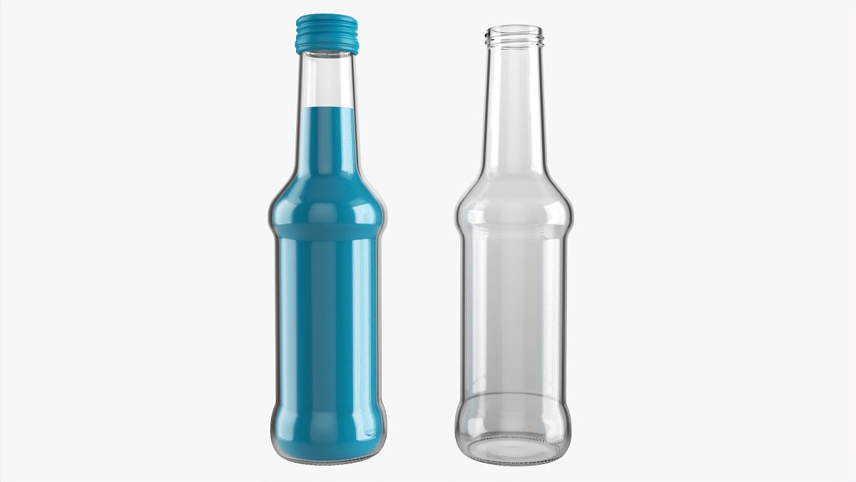 Glass Soda Soft Drink Water Bottle 38