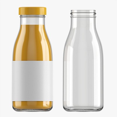 Glass Bottle 42 Mockup