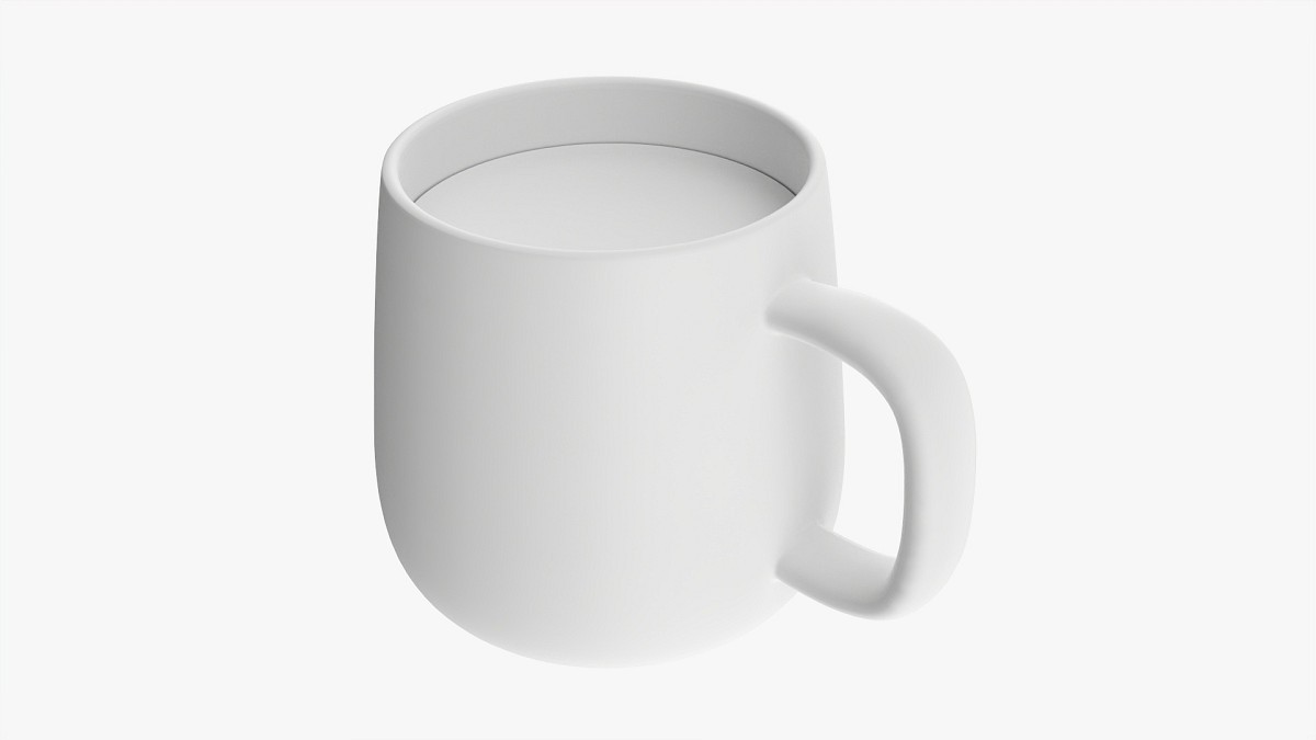 Glass transparent coffee mug with handle 11