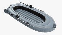 Inflatable Boat 01 gray