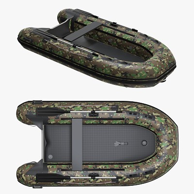 Inflatable Boat 02 camo