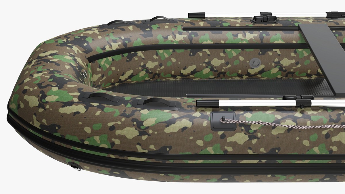 Inflatable Boat 02 camouflage