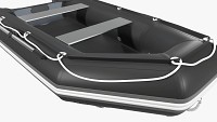 Inflatable boat 03 black