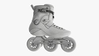 Inline roller skates