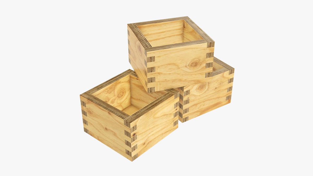 Japanese wooden box