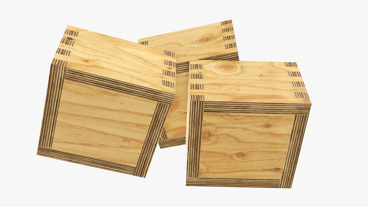 Japanese wooden box