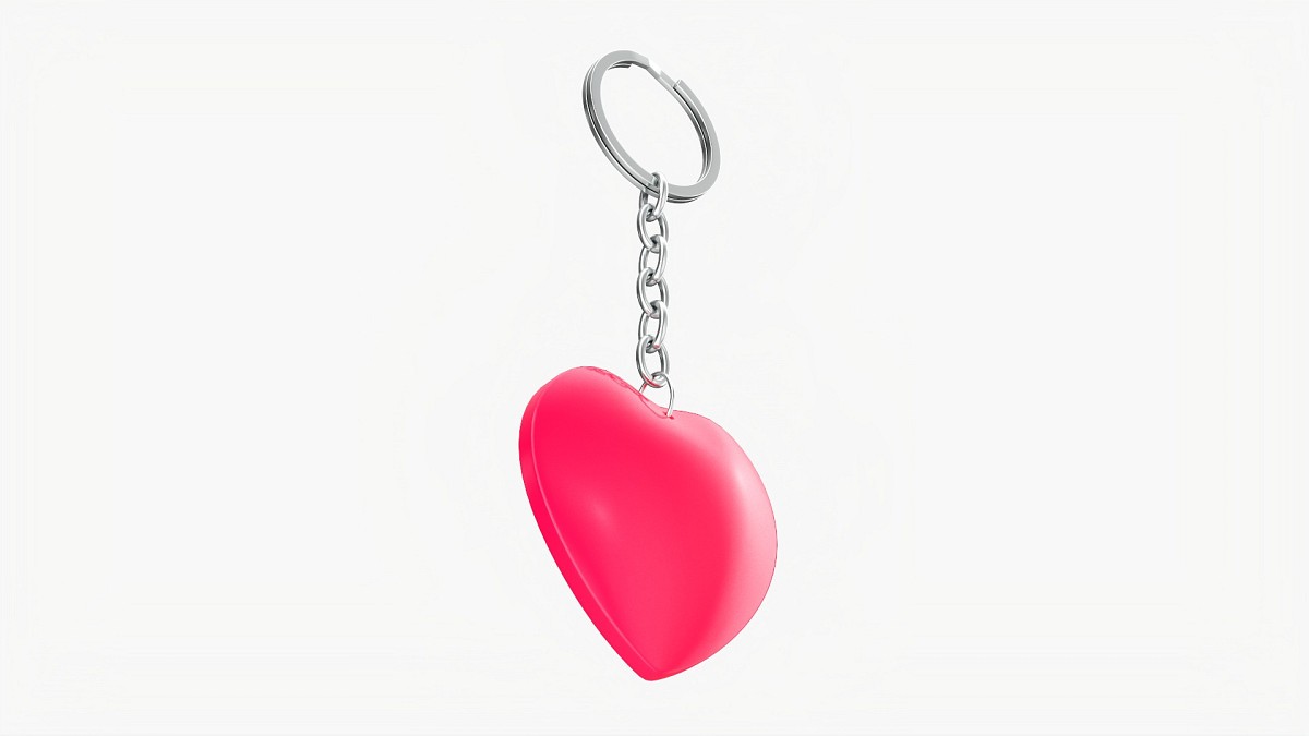 Keychain Heart Shaped 01