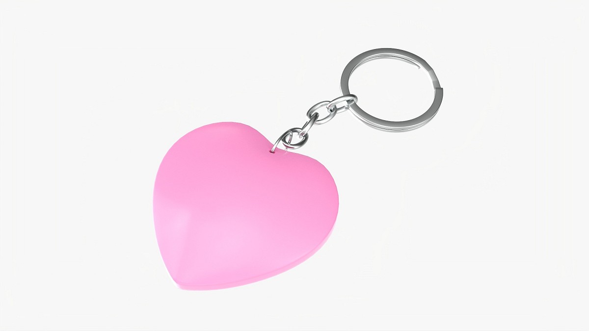 Keychain Heart Shaped 02