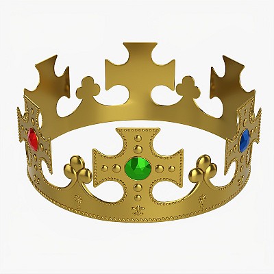 King Crown With Jewels